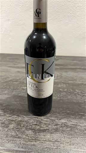 Burdeos Pessac-Léognan Château Eck 2018