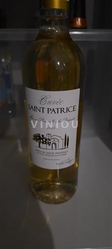 Provence, hạ lưu Rhône, Corse Anpơ-Haute-Provence Cuvée Saint Patrice 2020