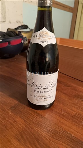 Rhône-dalen Côtes-du-Rhône M. Chapoutier La Croix des Gins 2021