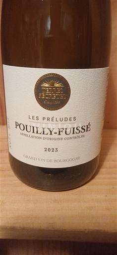 Borgoña Pouilly-fuissé Les Préludes Les Préludes 2023