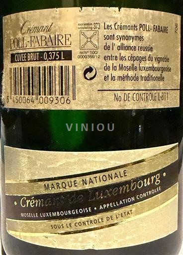 Moselle Luxembourg POLL-FABAIRE Brut Không niên vụ