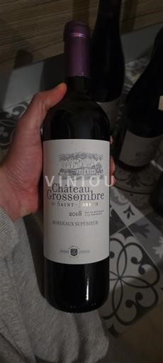 Bordeaux Bordeaux Supérieur Château Grossembré 2018
