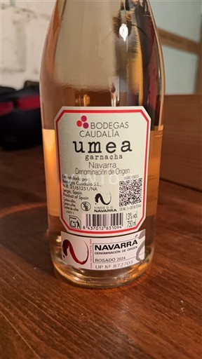 Navarre Bodegas Caudalia umea garnacha 2021