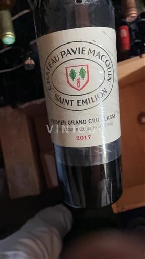 Bordeaux Saint-Émilion Château Pavie Macquin 2017