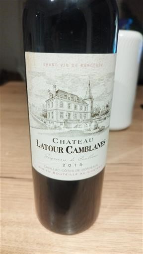 Bordeaux Cadillac-côtes-de-bordeaux Château Latour Camblanes Esprit de Camblanes 2015