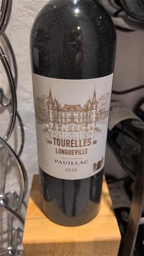 Bordeaux Pauillac Château Pichon Baron Les Tourelles de Longueville 2018
