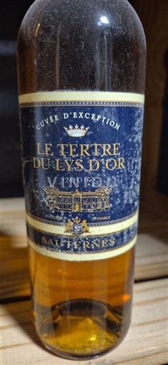 Bordeaux Sauternes Le Tertre du Lys d'Or d'Exception 2009