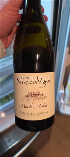 Údolí Rhôny Grignan-les-adhémar Domaine Serre des Vignes Mas de Merle 2022