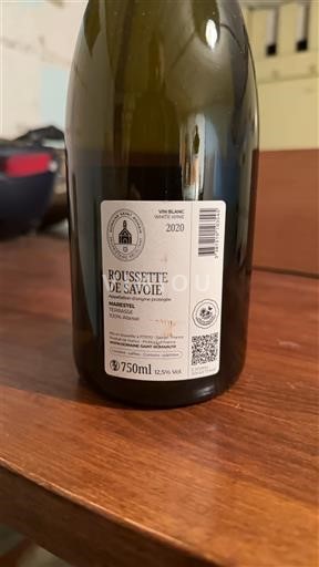 Savoie og Bugey Roussette de Savoie Marcellin 2020
