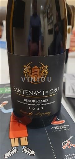 Burgundsko Santenay Premier Cru Cave de Mazenay Beauregard 2023