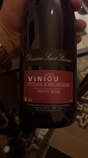Bourgogne Bourgogne skråninger Domaine Saint-Pancrace Pinot Noir 2023