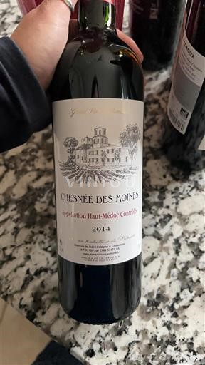 Bordeaux Haut-Médoc Chesnée des Moines 2014
