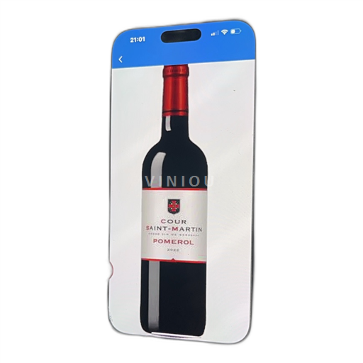 Bordeaux Pomerol Cour Saint-Martin 2022