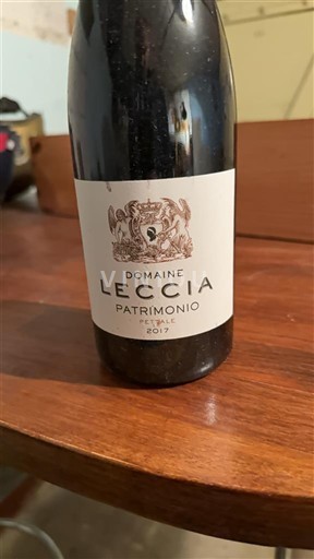 Corse Patrimonio Domaine Leccia 2017