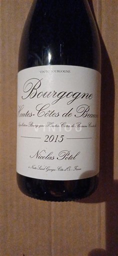 Burgundsko Hautes Côtes de Beaune Nicolas Potel 2015
