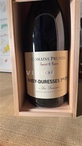 Burgundsko Auxey-Duresses Premier Cru Domaine Prunier Les Duresses 2022