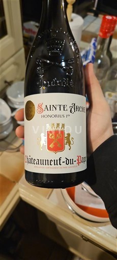 Rhônen laakso Châteauneuf-du-Pape Sainte Arche Honorius 1er Ei vuosikertaa