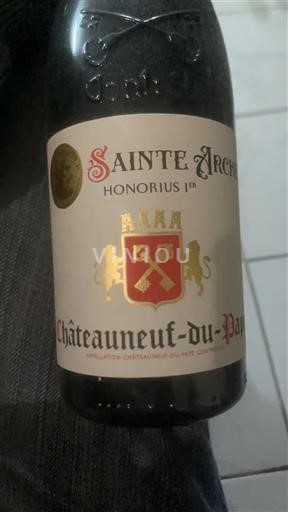 Rhônevallei Châteauneuf-du-Pape Sainte Arche Honorius 1er Niet-geïntegreerd