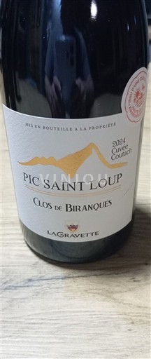 Langvedok Pic-saint-loup La Gravetette Clos de Biranques 2024