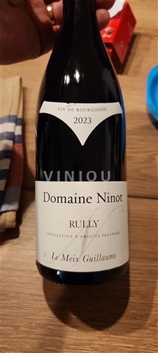 Burgundsko Rully Domaine Ninot Le Meix Guillaume 2023