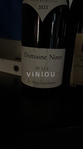 Bourgogne Rully Domaine Ninot Le Meix Guillaume 2023