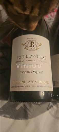 Burgundija Pouilly-fuissé Domaine Pascale Renaud Vieilles Vignes 2024