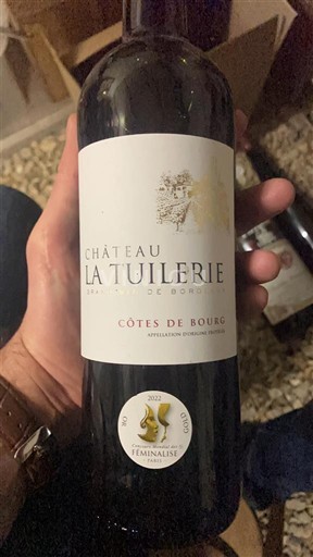 Bordeaux Côtes-de-bourg Château La Tuilerie 2020