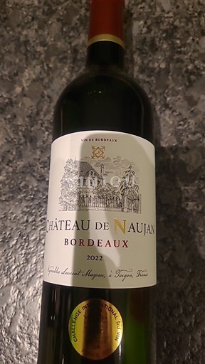 Bordeaux Château Naujan 2022