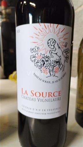 Provence Coteaux d'Aix-en-Provence Château Vignelaure La Source 2022