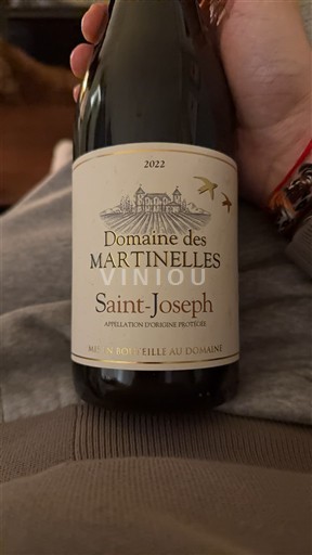 Weine Rouge sec Domaine S Martinelles 2022 Frankreich Rhônetal Saint-Joseph AOC