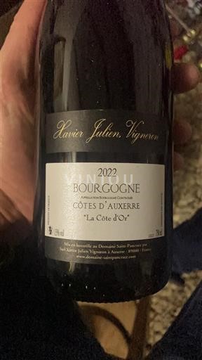 Burgundsko Bourgogne Côtes d'Auxerre Domaine Saint-Pancrace La Cote d'Or 2022
