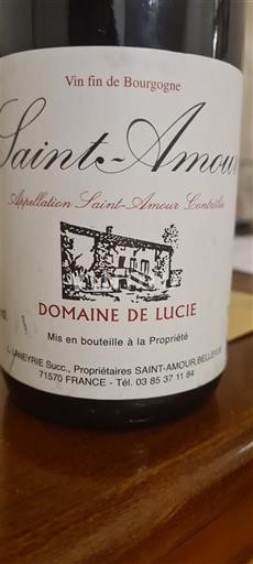 Beaujolais Saint-Amour Domaine Lucie Não Sazonado