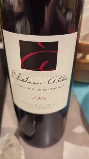 Bordeaux Château Albs 2014