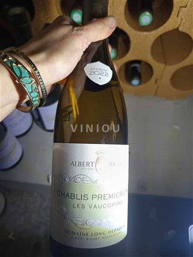 Viner Blanc sec Les Vaucopins Domaine Long-Depaquit 2022 Frankrike Burgund Chablis AOC Premier Cru