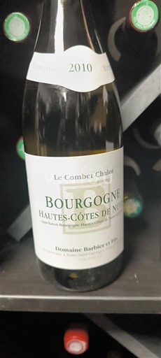 Burgundsko Hautes Côtes de Nuits Domaine Barbier et Fils Le Combet Chalot 2010