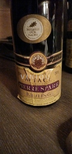 Alsace Pierre Sparr Terroirs Particuliers 2010