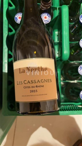 Thung lũng Rhône Côtes-du-rhône La Nerthe Les Cassagnes 2023