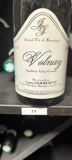Burgundsko Volnay Jérôme Gerbault 2007