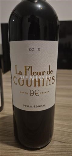 Bordeaux Pessac-Léognan Couhins La Fleur de Couhins 2018