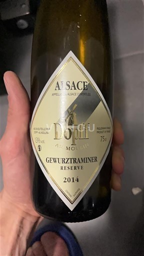 Alsasko Dopff au Moulin Gewurztraminer Réserve 2014