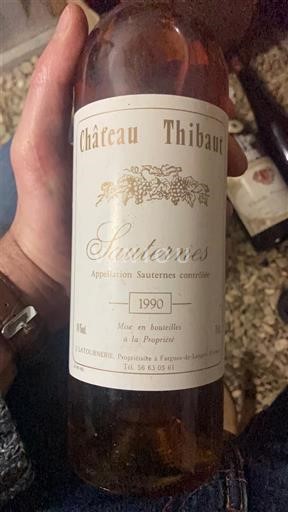 Bordéus Sauternes Château Thibaut 1994