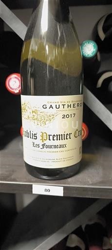 Burgundsko Chablis Premier Cru Gautheron Les Fourneaux 2017