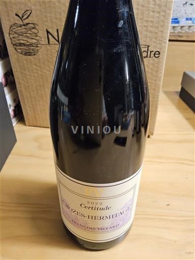Valle del Rodano Crozes-Hermitage Domaine François Villard Certitude 2022