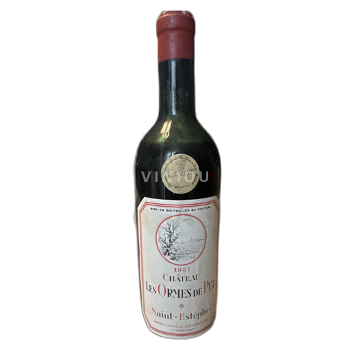 Bordeaux Saint-Estèphe Château Les Ormes de Pez 1957