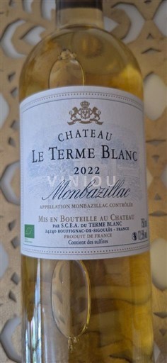 Sydväst Monbazillac Château Le Terme Blanc 2022