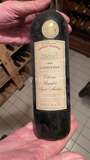Langvedok Corbières Château Roquefort Saint-Martin Grande Réserve 1998
