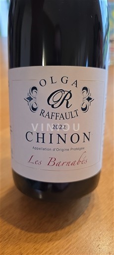 Údolí Loiry Chinon Domaine Olga Raffault Les Barnabés 2022