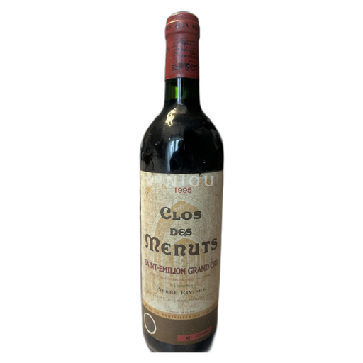 Burdeos Saint-Émilion Gran Cru Clos des Menuts 1995