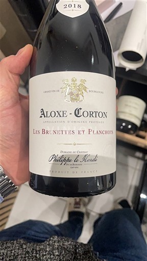 Burgundsko Aloxe-Corton Domaine Château Philippe le Hardi Les Brunettes et Planchots 2018