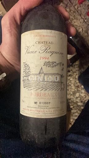 Bordeaux Château Vieux Raquine 1994